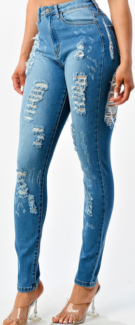Cut Out Jeans