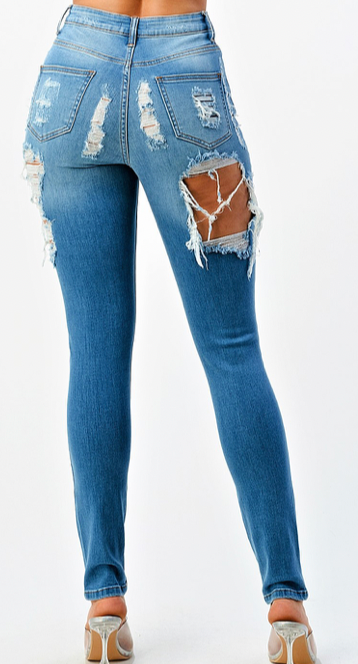 Cut Out Jeans