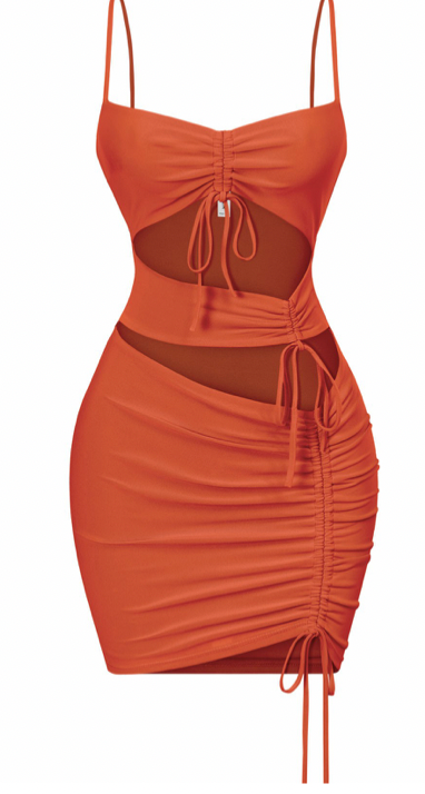 Cut out Mini Dress